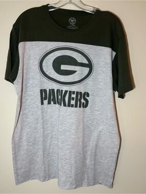 47 Brand Olive Green Crewneck Tee